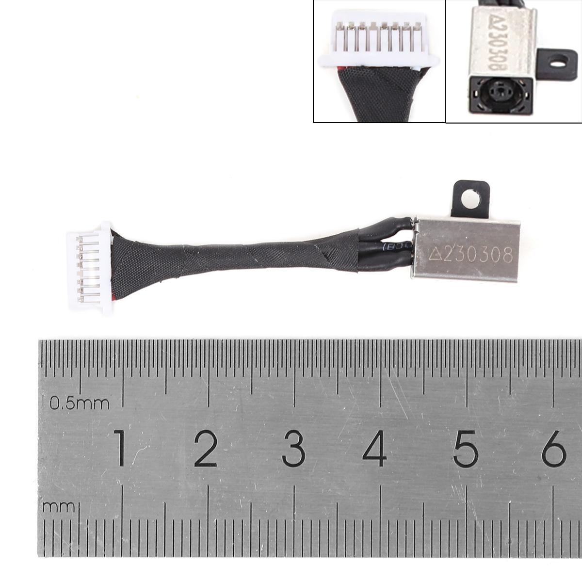 Picture of DC POWER JACK FOR DELL LATITUDE 3410 3510 7DM5H  5CM